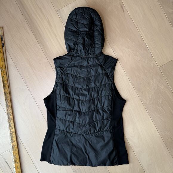 Smartwool Smartloft 60 Hoodie Vest Women's Large Black Full Zip Insulated - Picture 8 of 9